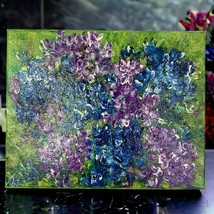 Hydrangeas 1 Contemporary Original Impressionist Style Landscape Painting - £59.35 GBP