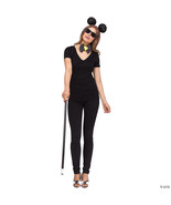Adult 3 blind mice costume kit-black - $756.92 MXN