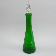Blenko Empoli Era Mid Century Art Glass Genie Bottle With Stopper With B... - $164.99