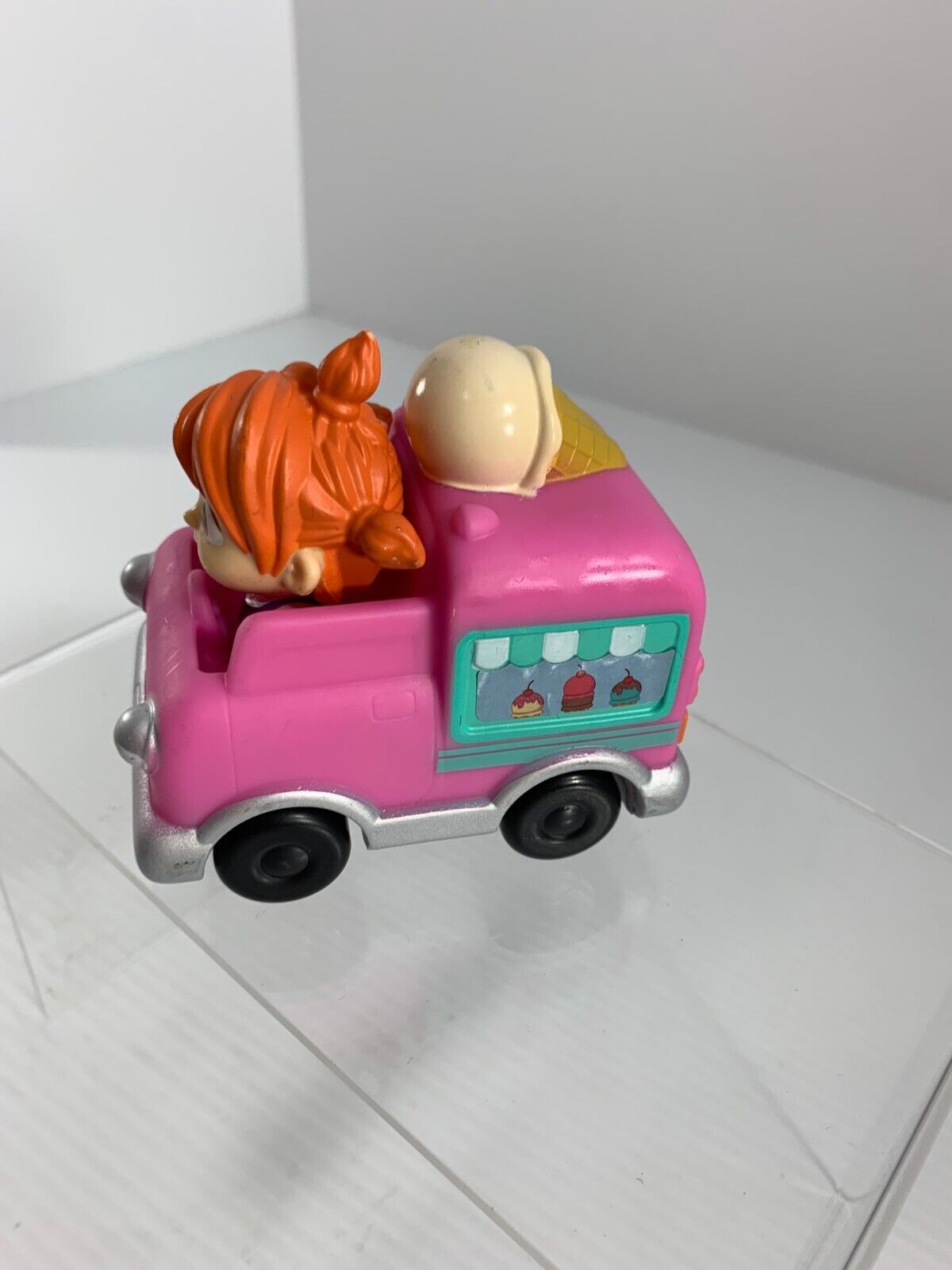 Ice Cream Truck Pink Mini Vehicle Plastic Wheeling Girl Yoyo