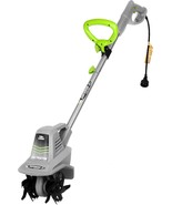 Grey 7&quot; 2&quot; 2 5 Amp Corded Electric Tiller/Cultivator From Earthwise. - $177.82 CAD