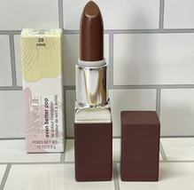 Clinique Even Better Pop Lipstick Lip Colour 28 - Mink Full Size w/box NWB - $19.69
