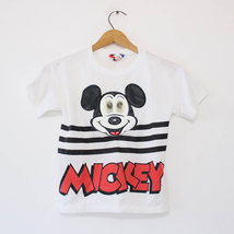 Vintage Kids Mickey Mouse T Shirt Medium - £36.48 GBP
