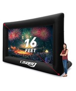 Inflatable Outdoor Movie Screen, Blow Up Projector Mega Screen For Movie... - £127.57 GBP