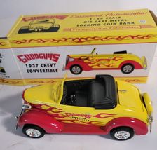 GoodGuys 1937 Chevy Convertible Die Cast Bank Eastwood Automobilia image 2