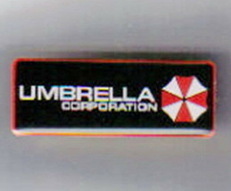 Resident Evil Umbrella Corporation Chest Logo Metal Enamel Pin NEW UNUSED - £6.25 GBP