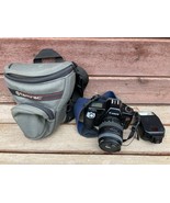 Canon EOS Rebel 35mm SLR Film Camera w Promaster 52mm Lens Strap Tamrac ... - £58.38 GBP