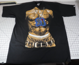 RARE VTG Tupac Rap Chain Bling T-Shirt Size 4XL Tall T Pro Max Heavy *READ* - $37.59