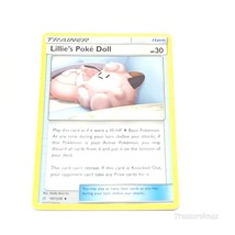 Pokémon 2019 Cosmic Eclipse LILLIE&#39;S POKE DOLL 197/236 - £1.57 GBP