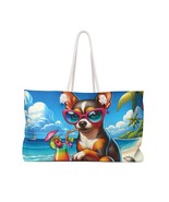 Personalised/Non-Personalised Weekender Bag, Summer Beach Dog, Tennessee... - £38.74 GBP