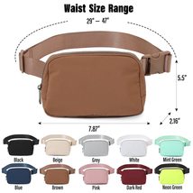 TOBVZOO Belt Bag Fanny Pack Crossbody Bags for Women Men, Everywhere Belt Bags w - £15.97 GBP