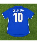 Italy 1998 Home Short Sleeve Shirt Name Set DEL PIERO#10 - $33.25