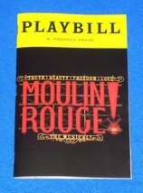 BRAND NEW DYNAMIC BROADWAY MOULIN ROUGE! THE MUSICAL PLAYBILL TONY AWARD... - £6.35 GBP