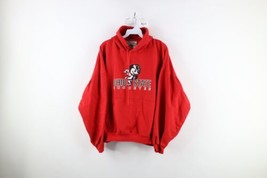 Vintage 90s Womens XL Faded Boxy Fit Ohio State University Hoodie Sweats... - £42.55 GBP