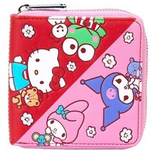 Sanrio Hello Kitty &amp; Friends Color Block Zip Around Wallet - $73.99