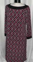 East 5th Women&#39;s Dress Black, Pink &amp; White Print Size Large - £22.93 GBP