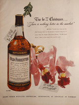 1948 Original Esquire Ad Advertisements Old Forester Whiskey Catalina Sweaters - £5.06 GBP