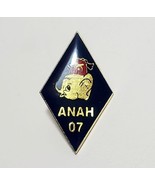 Anah Shriners Rhombus Pin Elephant Head Logo 1&quot; 2007 - $27.56 CAD