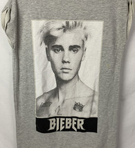 Justin Bieber Purpose Tour Shirt Sleeveless Sweatshirt Concert Promo Medium - £31.45 GBP