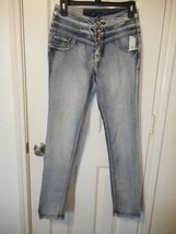 Women&#39;s Rue 21 High Waist Skinny Jeans Size 3/4 Regular NEW Freedom Flex - £16.73 GBP