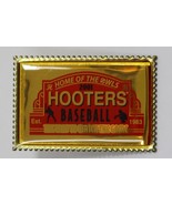 2001 HOOTERS BASEBALL HOME OF THE OWLS BASEBALL WAY TO WATCH GAME LAPEL PIN - £9.42 GBP
