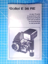 Rollei E 36 RE E36RE Flash Instruction Manual Original - £5.91 GBP