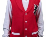 WeSC Mens Massimo Knitted True Red Cardigan Cotton Sweater NWT - $81.49