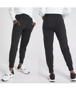 Athleta Venice Jogger Pants Pull On Mid Rise Pockets Travel in Black Size S - $24.24