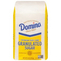 &quot;Domino Cane Sugar 4lb (Pack of 4) - High-Quality Sweetener for Baking/Cooking &#39; - £18.44 GBP