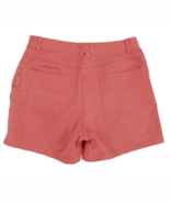 Women&#39;s Size 8 Christopher &amp; Banks Pink Coral Regular Shorts High Waist - $19.47 CAD