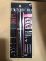 L&#39;Oreal Paris Telescopic Lift Length &amp; Volume Mascara Black 991 +5MM Sealed - $9.49