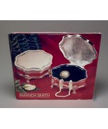 Vintage Amanda Smith Silver Plated Jewelry Box New In Box NOS 1995 Hong ... - £11.54 GBP