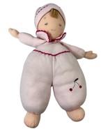 North American Bear Cherry Baby Pink Baby Doll Lovey Security Plush Toy ... - £15.76 GBP