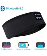 Fone Bluetooth Earphones Sports Sleeping Headband Elastic Wireless Headp... - $10.88