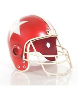 Old Modern Handicrafts Football Helmet, Small, Red, White - $61.99