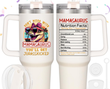 Mothers Day Gifts Basket for Mom Wife- Best 40 Oz Mamasaurus Tumbler Gif... - £18.64 GBP
