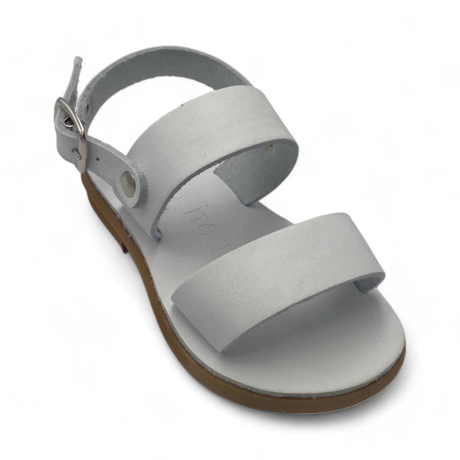 Primary image for Leather white sandals unisex for kids