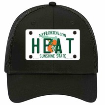 Heat Florida State Novelty Black Mesh License Plate Hat - £22.83 GBP