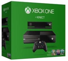 Xbox One 500GB Console with Kinect Bundle (Includes Chat Headset) - £306.57 GBP