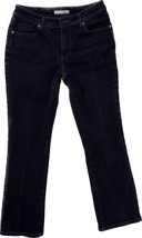 Chicos Women’s Jeans Size 0.5 Short Black Quartz MS Bootcut Mid Rise Denim - $14.84