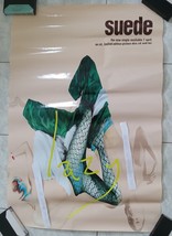 SUEDE &quot;LAZZY&quot; PROMO SINGLE ORIGINAL 20 X 29 INCHES POSTER 1997!! GLOSSY ... - $41.13 CAD