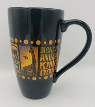 Disney Parks Animal Kingdom Safari Tall Black 16oz Coffee Tea Latte Mug Cup - £19.15 GBP