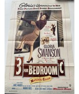 3 for Bedroom C 1952 vintage movie poster - £78.63 GBP