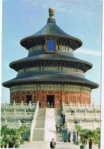 China Postcard Beijing Temple Of Heaven Hall Of Prayer For Good Harvests - £2.78 GBP