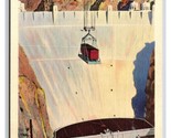 Loaded Box Car Boulder Dam  Nevada NV Arizona UNP Linen Postcard H30 - $2.92