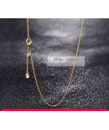 Shine Collection Necklace Chain 18K Gold-Plated Necklace, Chain Length 60CM - £14.06 GBP