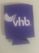 VHB Advertising Drink Koozie Purple Vanasse Hangen Brustlin - £5.52 GBP