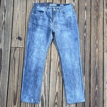 PD &amp; C Paper Denim Cloth Slim Straight Denim Otis Jeans Mens Size 34 x 32 New - £18.96 GBP