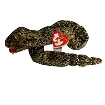 Snake Zodiac Retired TY Beanie Baby 2000 PE Pellets Excellent Cond Brown - $9.50