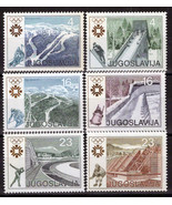 ZAYIX Yugoslavia 1645-1650 MNH Olympics Games Sports Skiing Hockey 10032... - $2.00